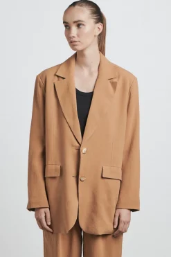 Bare The Cinnamon Oversized Blazer