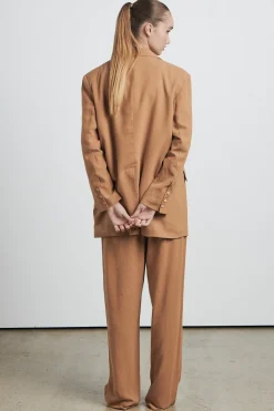 Bare The Cinnamon Oversized Blazer