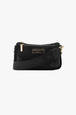 Nakedvice The Hunter Gold Hardware Black Nylon Bag