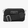 Nakedvice The Lexie Silver Hardware Black Nylon Bag