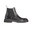 EOS Thea Black Chelsea Elastic Ankle Boot