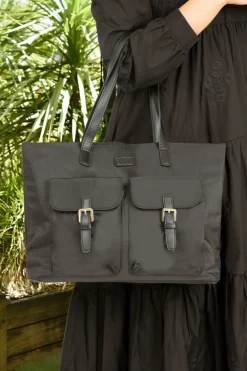 Coop This Tote's For You Black Nylon Tote Bag