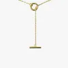 Sophie Thread Bar Necklace Gold EOL