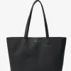 Saben Tilbury Black + Midnight Blue Leather Shoulder Bag