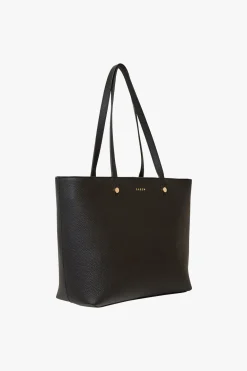 Saben Tilbury Leather Shoulder Bag Black + Prussian