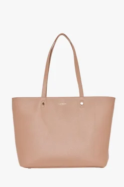 Saben Tilbury Taupe Leather Shoulder Bag
