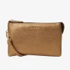 Saben Tilly Brushed Bronze Leather Crossbody Bag