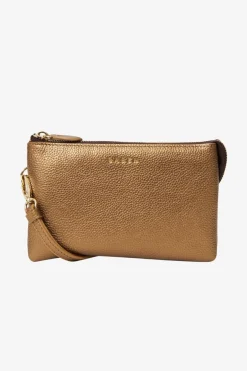Saben Tilly Brushed Bronze Leather Crossbody Bag