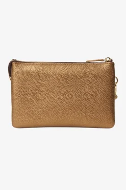 Saben Tilly Brushed Bronze Leather Crossbody Bag