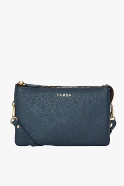 Saben Tilly Crossbody Prussian Leather Bag