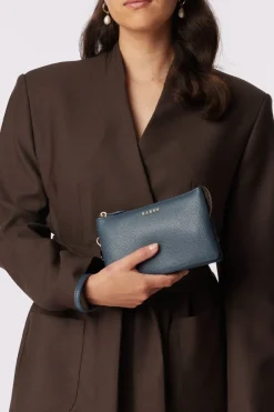 Saben Tilly Crossbody Prussian Leather Bag