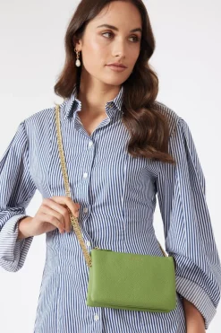 Saben Tilly Meadow Leather Crossbody Bag