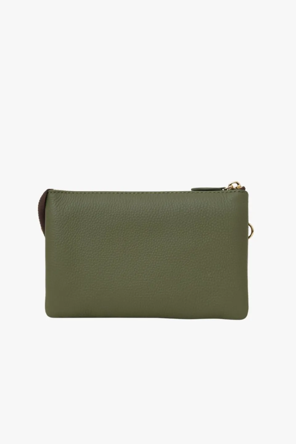 Saben Tilly Multi Pocket Cactus Leather Crossbody Clutch