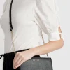 Saben Tilly's Big Sis Black Multi Pocket Chain Strap Leather Large Clutch