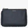 Saben Tilly's Big Sis Black Plait Edge Crossbody Bag