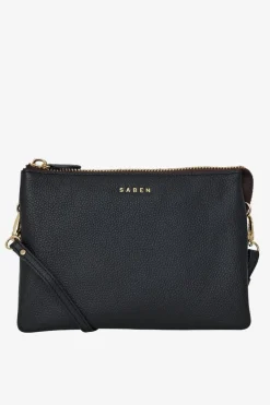 Saben Tillys Big Sis Crossbody Black Large Clutch