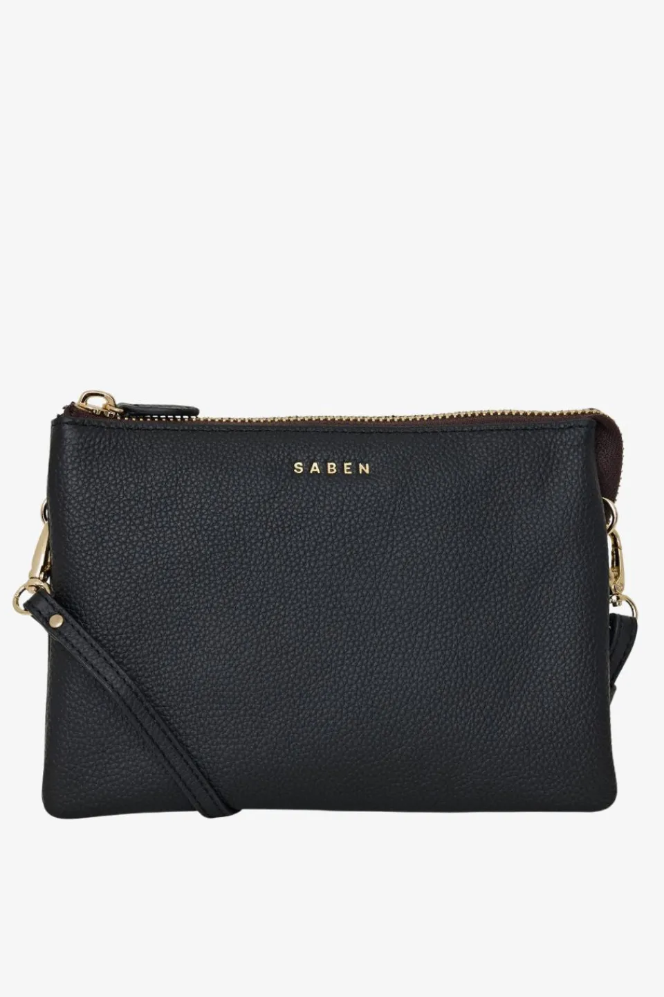 Saben Tillys Big Sis Crossbody Black Large Clutch