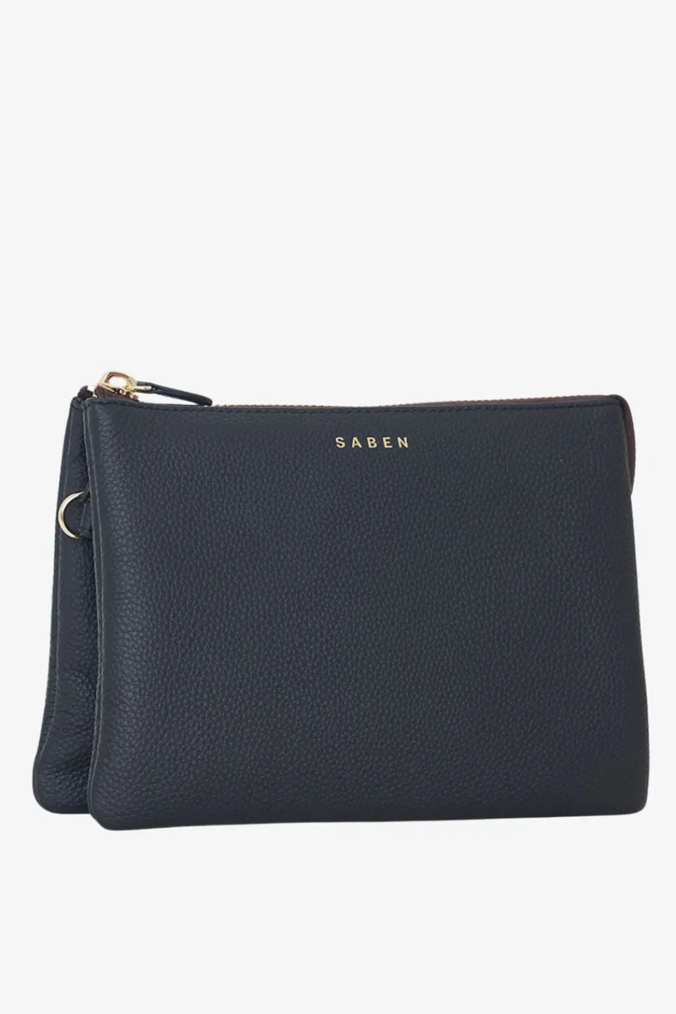 Saben Tillys Big Sis Crossbody Black Large Clutch