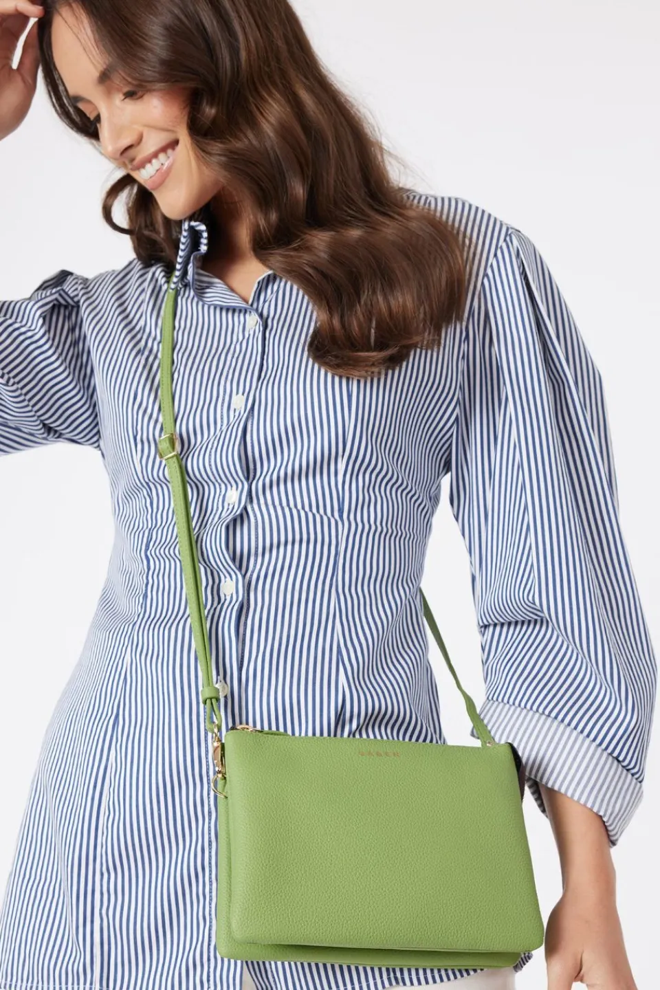 Saben Tilly's Big Sis Meadow Leather Crossbody Bag