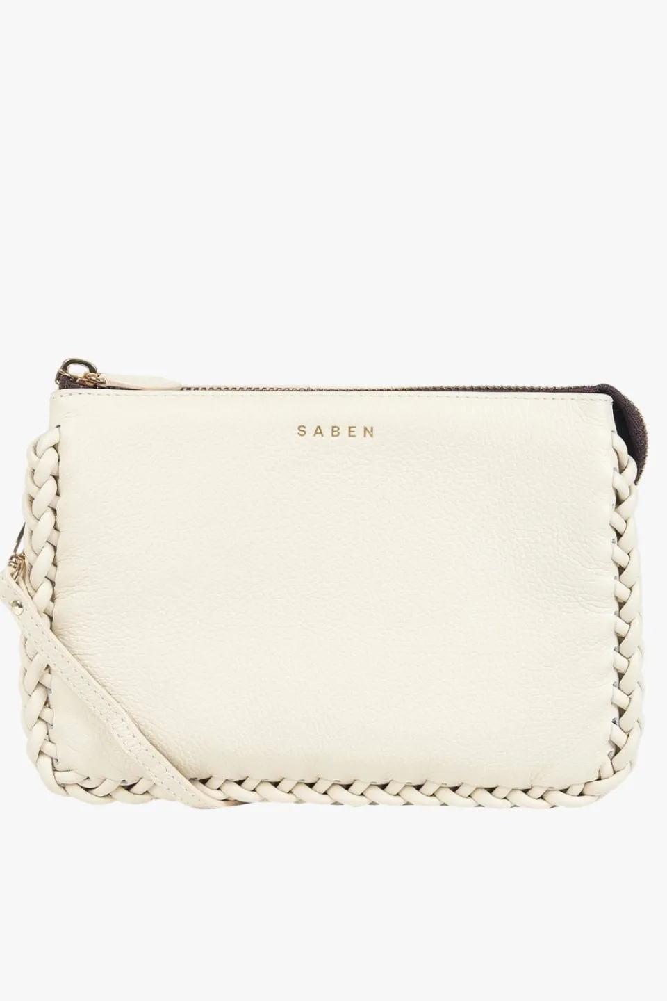 Saben Tilly's Big Sis Sand Plait Edge Crossbody Bag