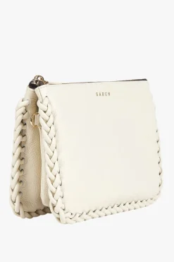 Saben Tilly's Big Sis Sand Plait Edge Crossbody Bag