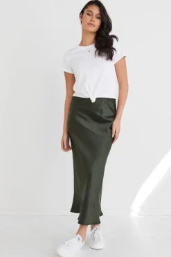 Humble + Heart Timely White Tie Front Organic Tee