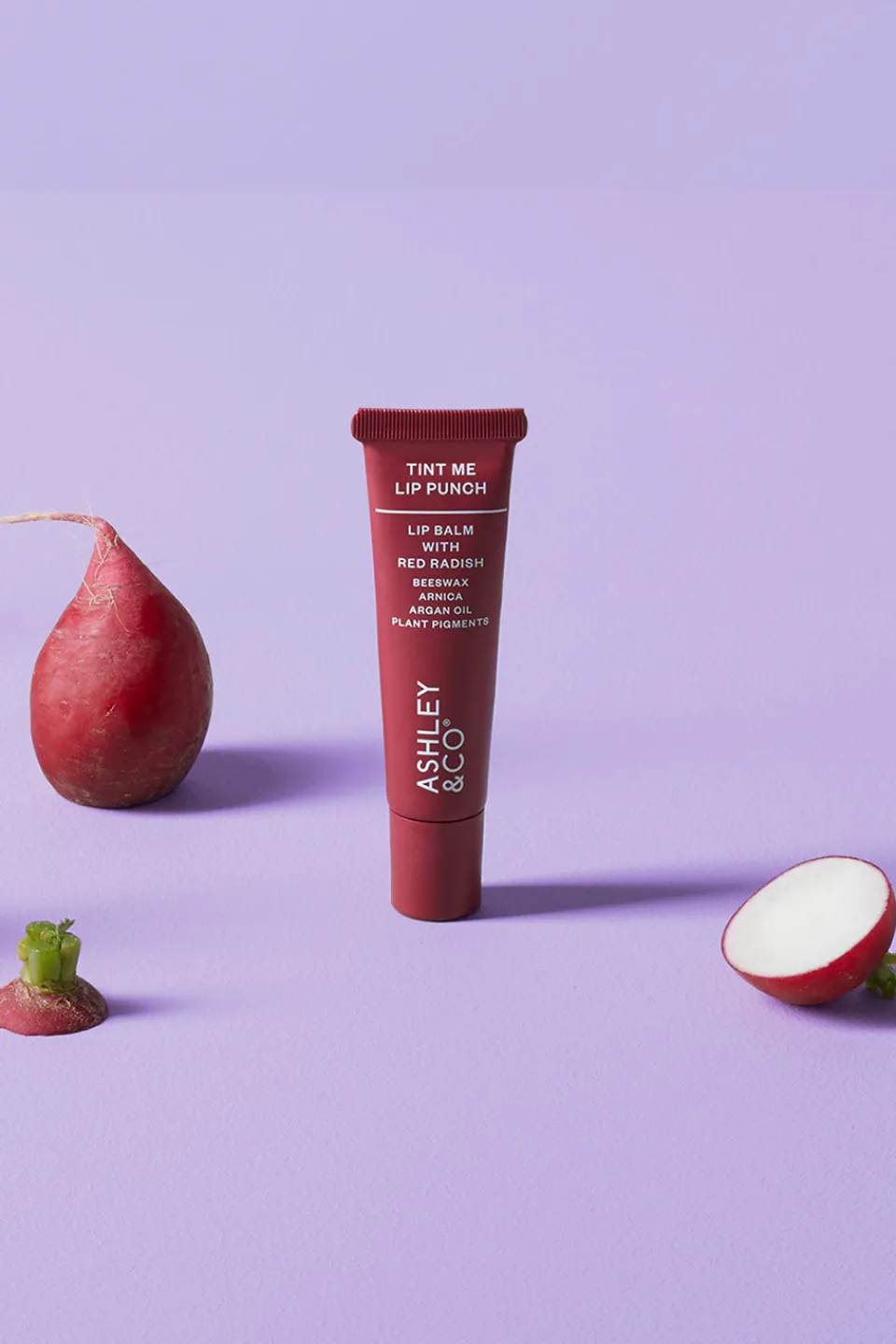 Ashley + Co Tint Me Red Raddish Lip Punch