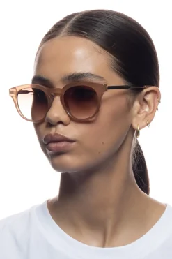 Le Specs Trasher Barley Brown Gradient Lens Sunglasses