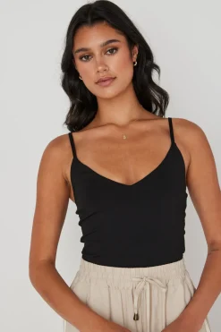 Georgia Mae Tribute Black Knit Bralette