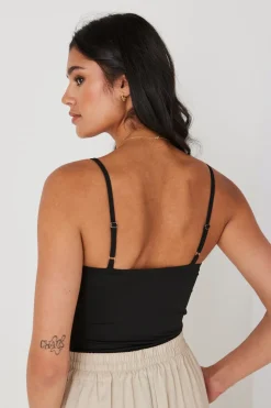 Georgia Mae Tribute Black Knit Bralette