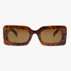 Reality Eyewear Twiggy Turtle Eco Square Sunglasses
