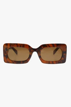 Reality Eyewear Twiggy Turtle Eco Square Sunglasses