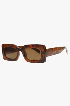 Reality Eyewear Twiggy Turtle Eco Square Sunglasses