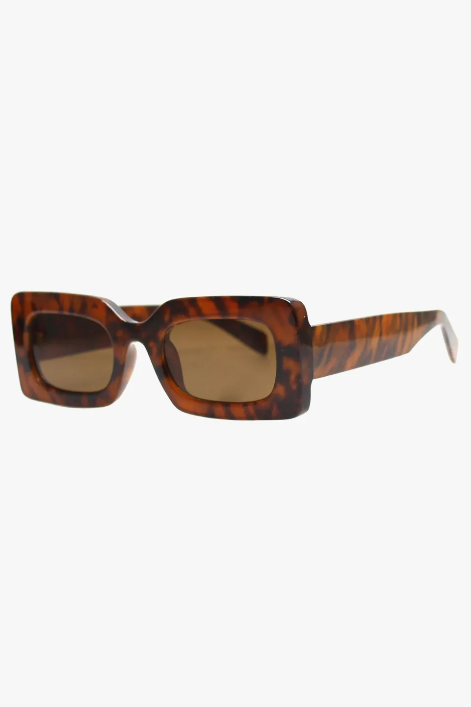 Reality Eyewear Twiggy Turtle Eco Square Sunglasses