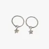 Sophie Twinkle Star Sleeper Earrings Silver
