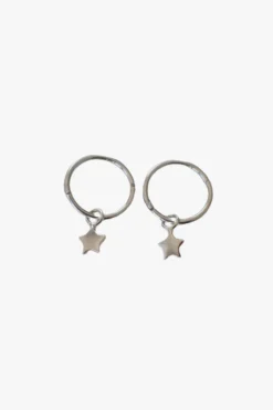 Sophie Twinkle Star Sleeper Earrings Silver