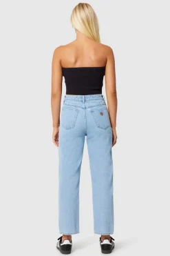 Abrand Jeans Venice Kendall Vintage Blue Straight Denim Jean