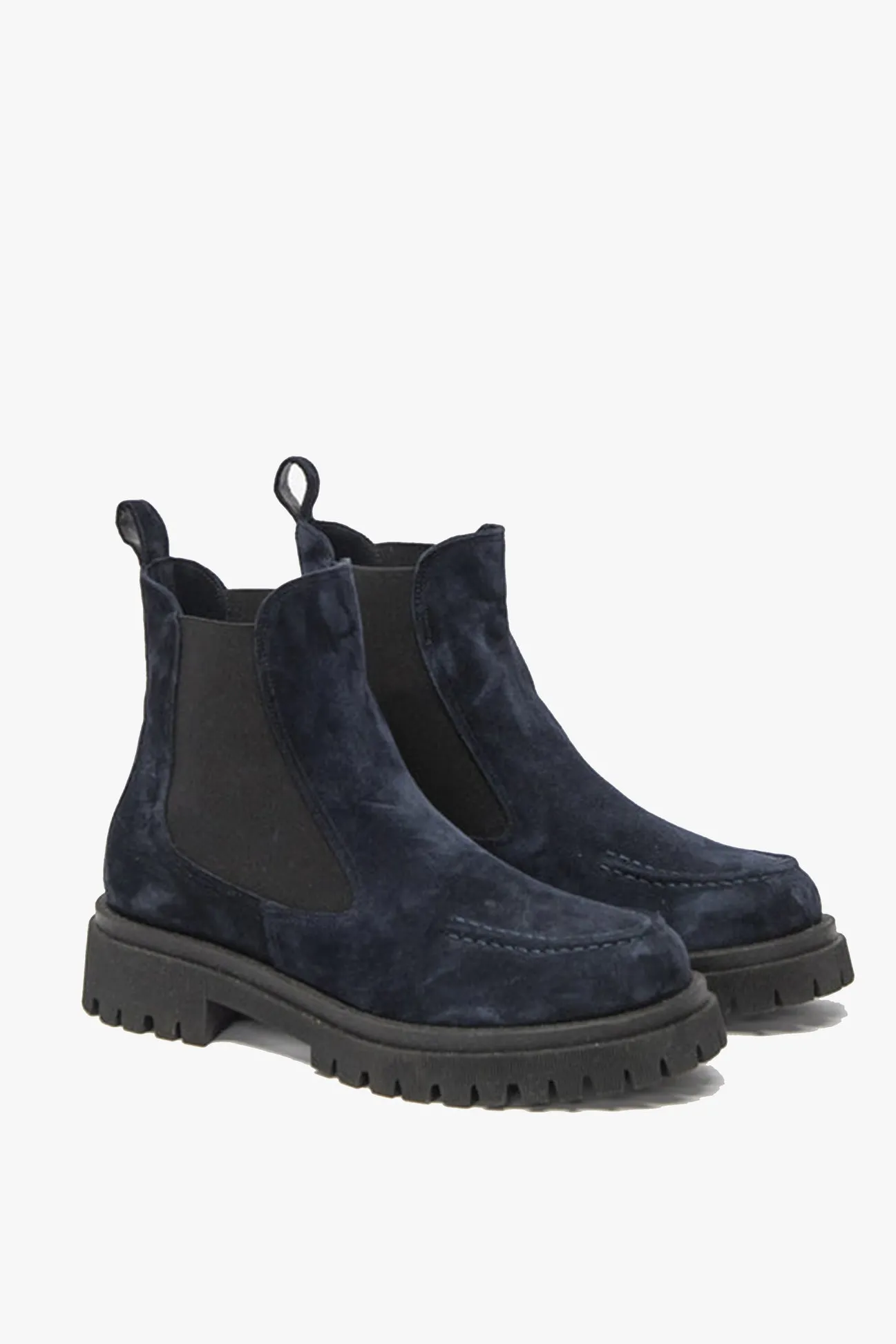 Zoe Kratzmann Vixen Blue Suede Chelsea Low Boot