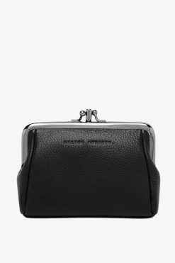 Status Anxiety Volatile Black Clip Purse