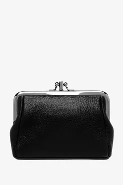 Status Anxiety Volatile Black Clip Purse