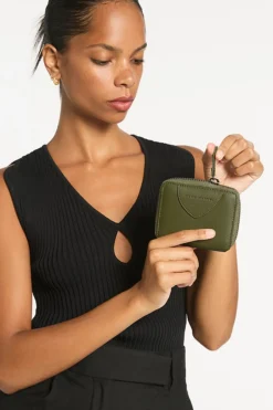 Status Anxiety Wayward Khaki Wallet