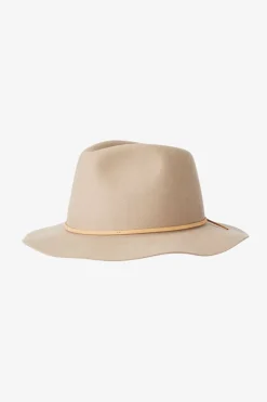 Brixton Wesley Light Tan Fedora