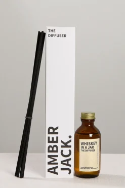 Amberjack Whiskey in a Jar 100ml Reed Diffuser