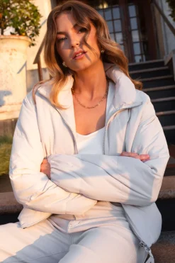 Georgia Mae Windsor Stone Puffer Jacket