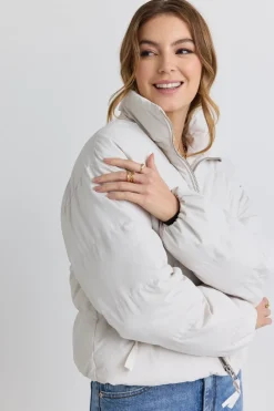 Georgia Mae Windsor Stone Puffer Jacket