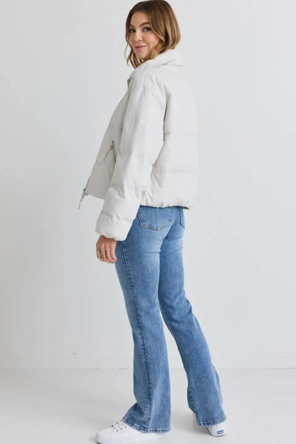 Georgia Mae Windsor Stone Puffer Jacket