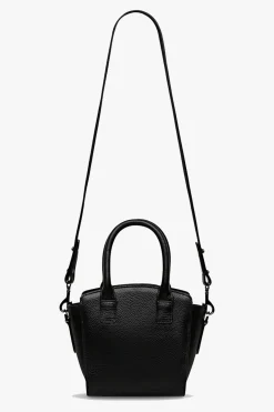 Status Anxiety Worst Behind Us Black Leather Bag