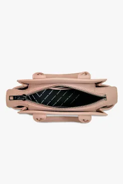 Status Anxiety Worst Behind Us Dusty Pink Leather Bag