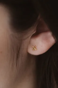 Sophie XX Stud Gold or Silver EOL Earrings