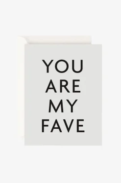 Father Rabbit You Are My Fave Greeting Card